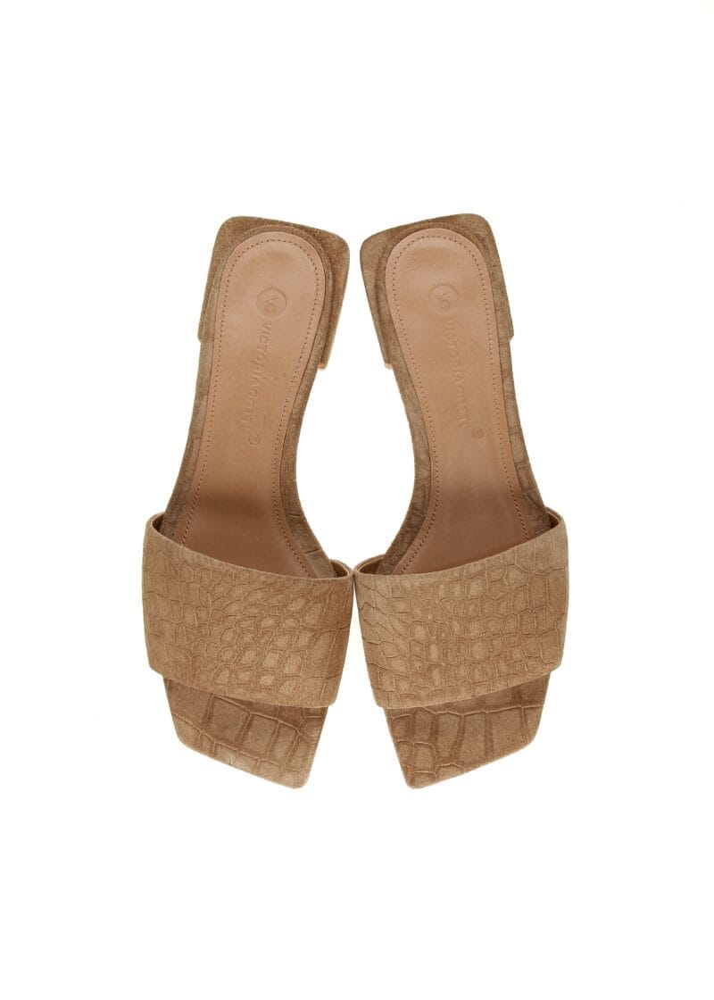 14d Klapki CLARIE TOFFEE - obrazek 4