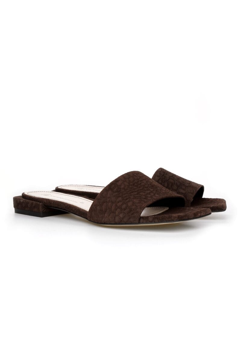 15b Klapki CLARIE CHOCOLATE - obrazek 2