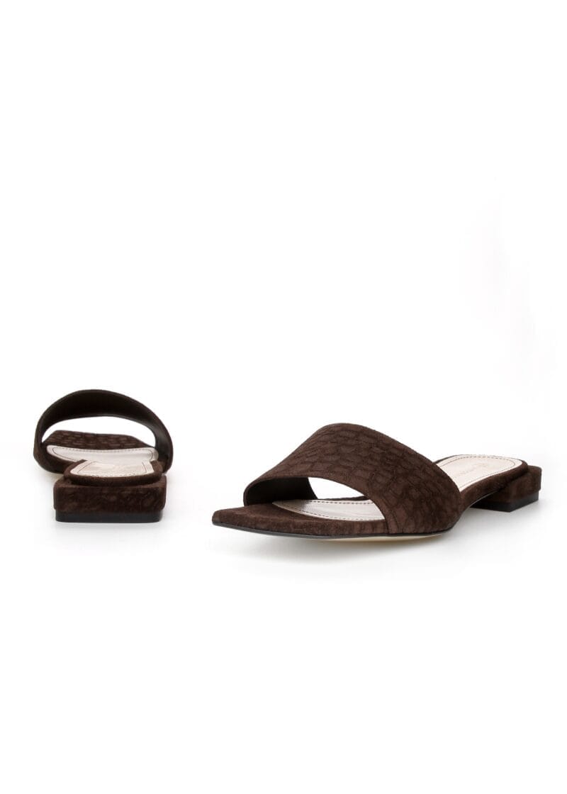 15c Klapki CLARIE CHOCOLATE - obrazek 3