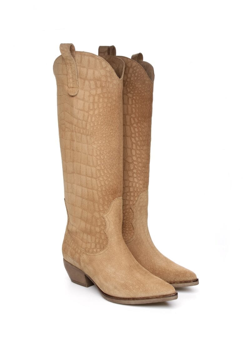 Kowbojki CELINI CAMEL - obrazek 2