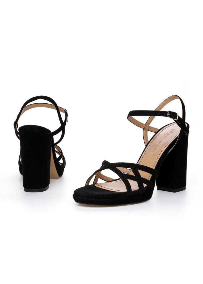 Sandały ANGELINA SUÈDE - obrazek 3