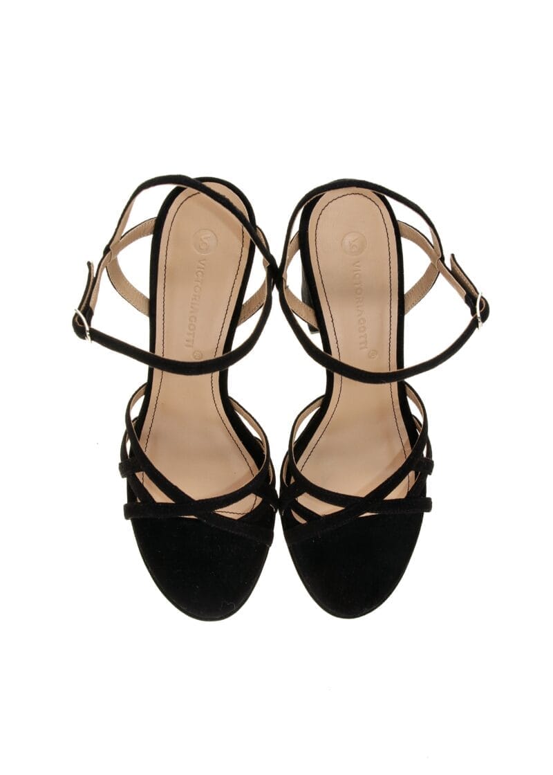 Sandały ANGELINA SUÈDE - obrazek 4