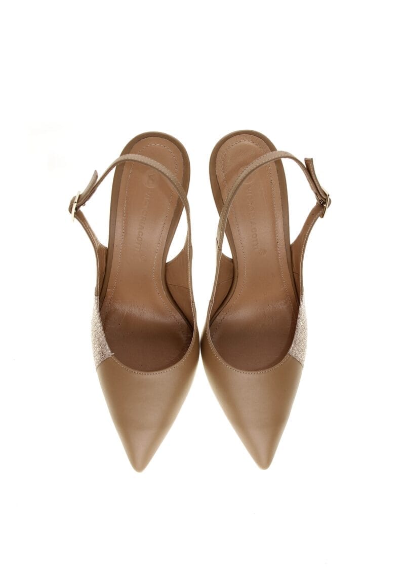 6d Czółenka CINDY CAMEL - obrazek 4