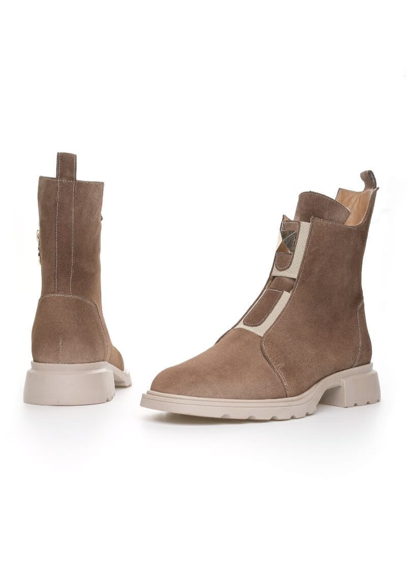 Botki OLIVIA TAUPE - obrazek 3