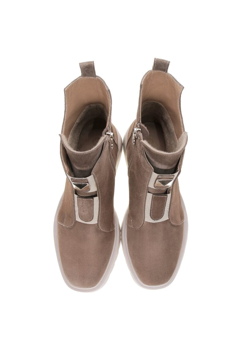 Botki OLIVIA TAUPE - obrazek 4