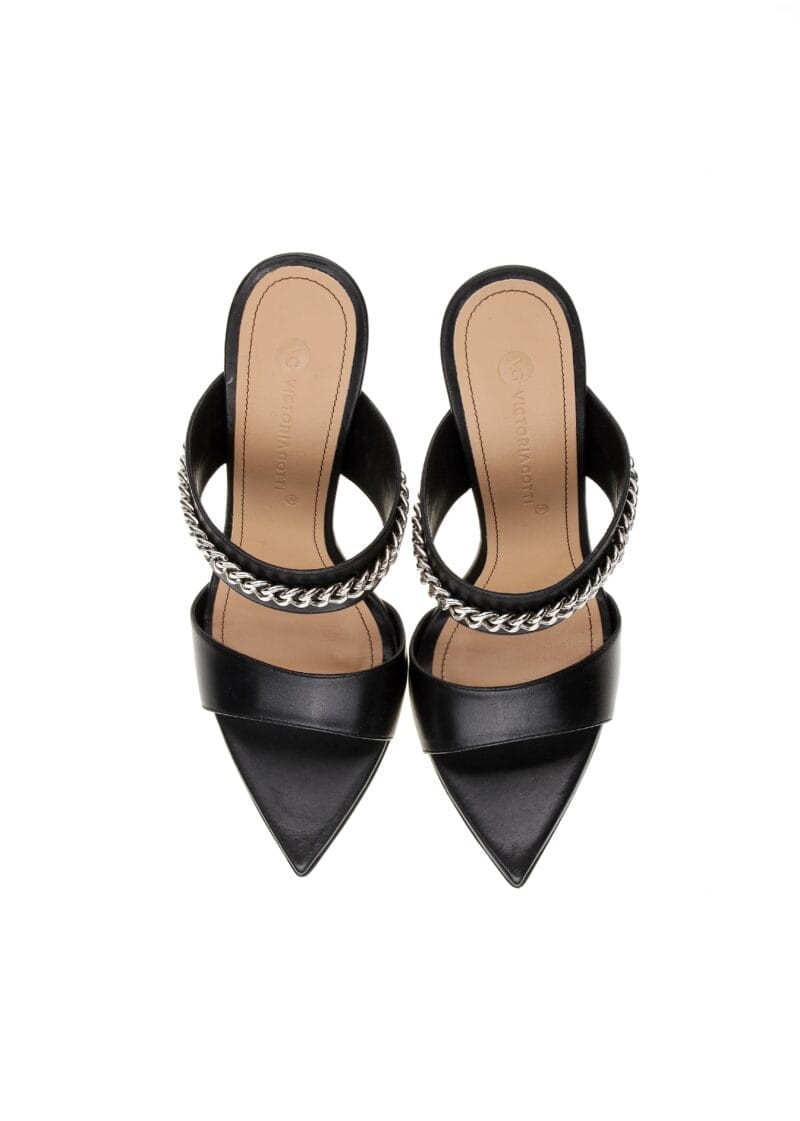 18d Klapki POLLY NOIR - obrazek 4