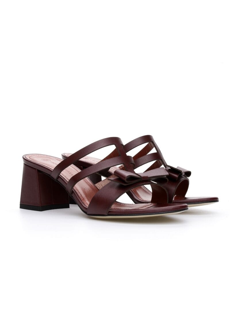 Klapki MÉLIA WINE - obrazek 3