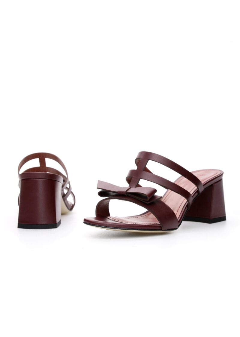 Klapki MÉLIA WINE - obrazek 2