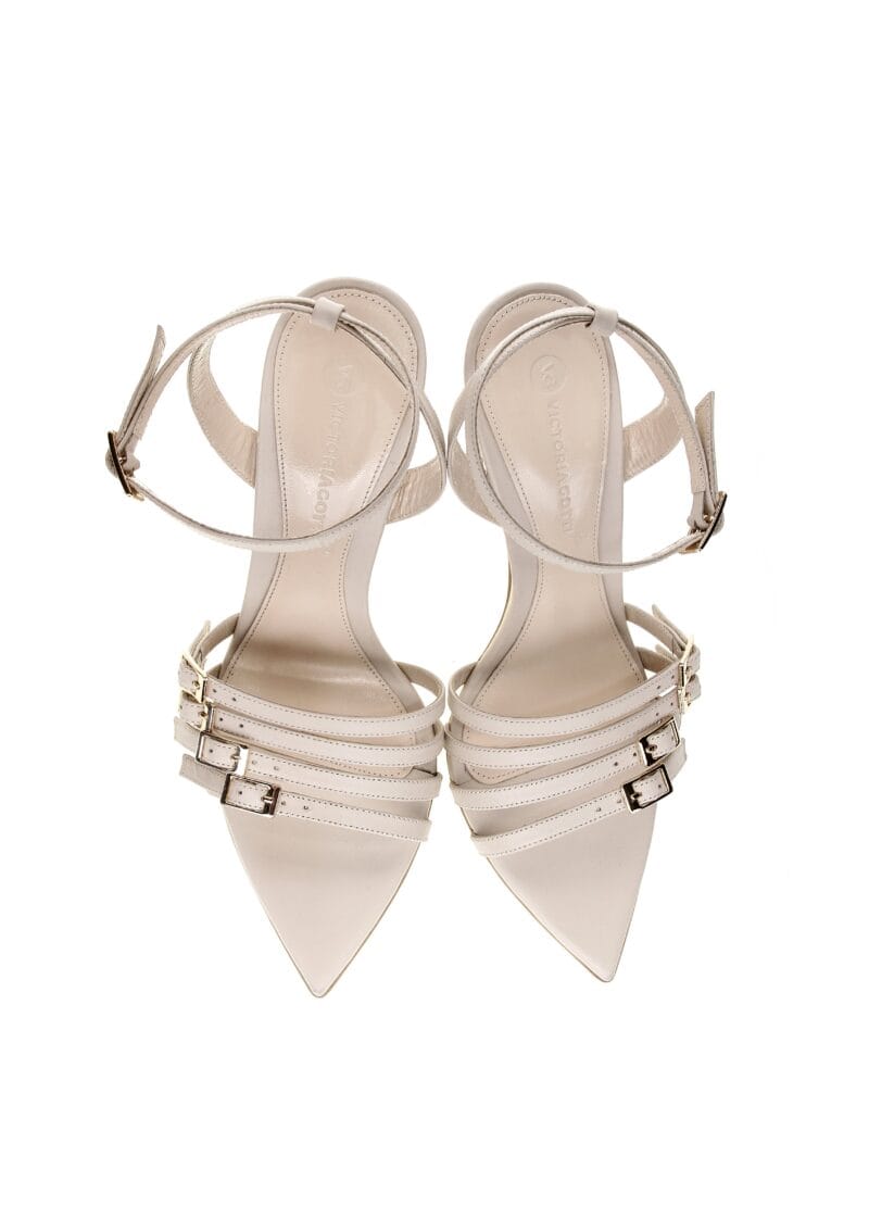 Sandały CAMELLIA CRÈME - obrazek 4