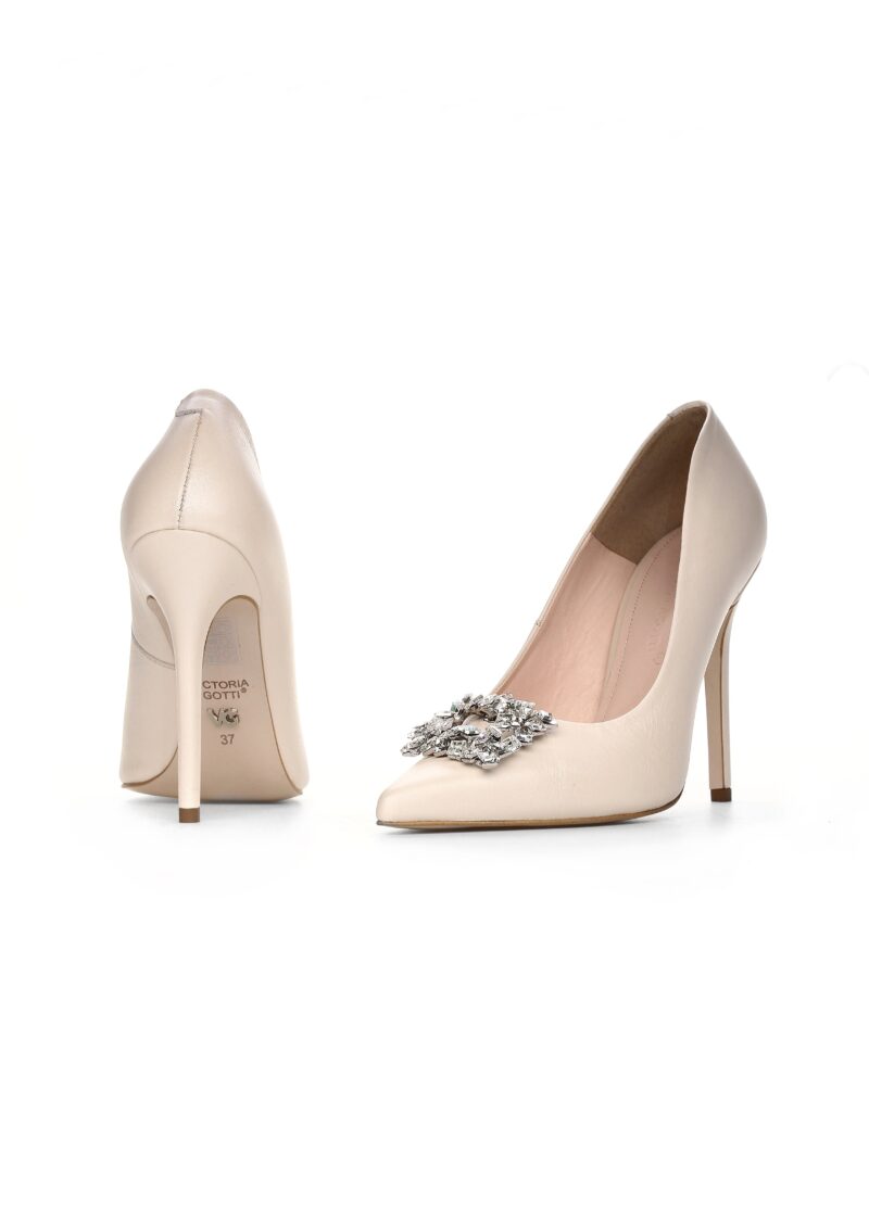 Czółenka CRYSTAL BEIGE - obrazek 2