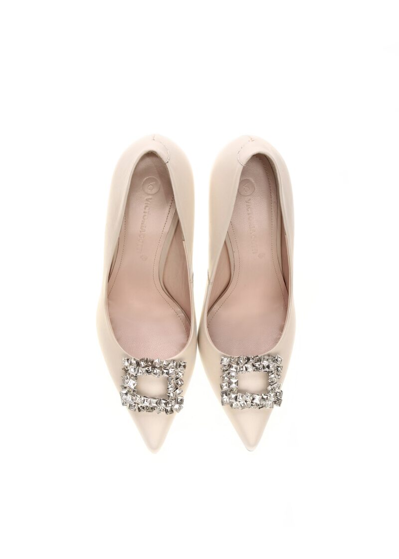 Czółenka CRYSTAL BEIGE - obrazek 3