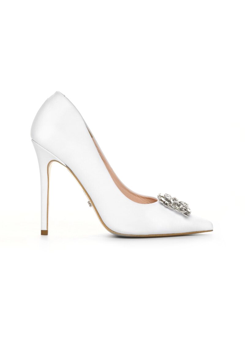 Czółenka CRYSTAL WHITE - obrazek 1