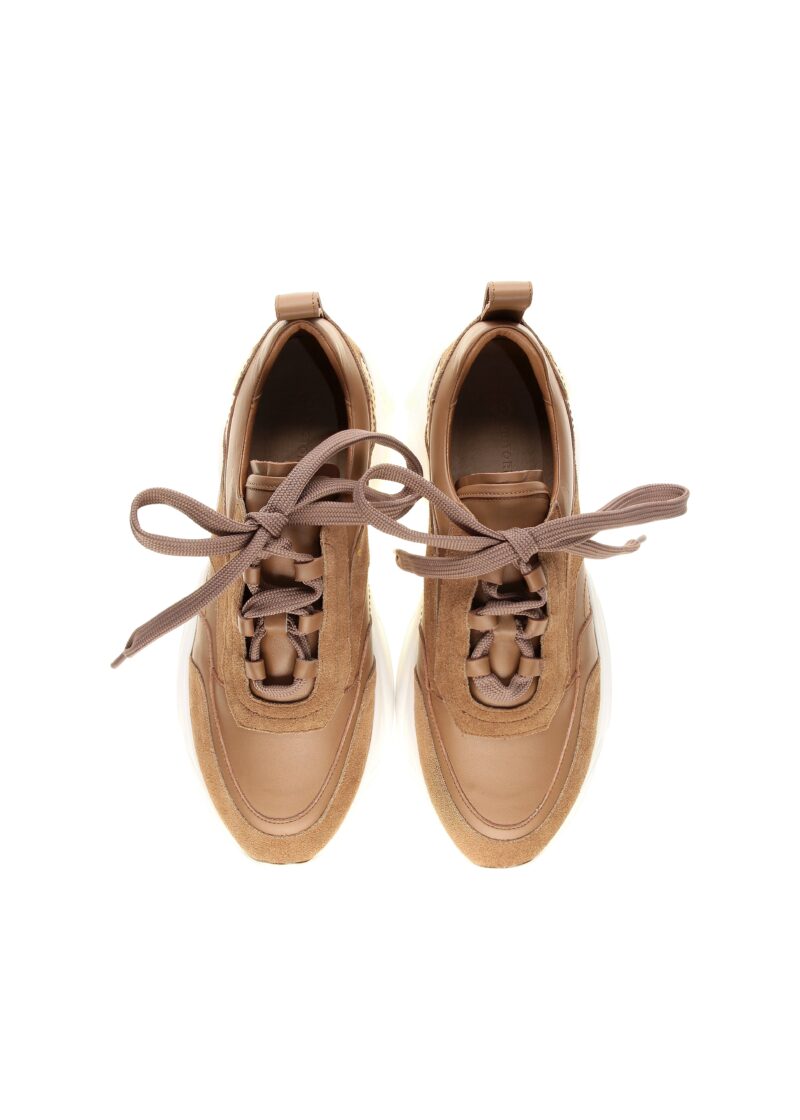 Sneakersy IVY CAMEL - obrazek 4