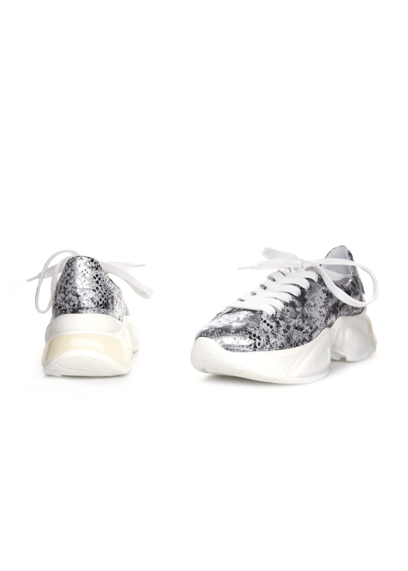 Sneakersy MIRIAM SILVER - obrazek 3